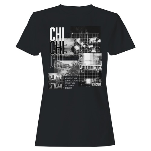 Neighborhood, Chicago Neighborhood Cityscape Women's T-shirt