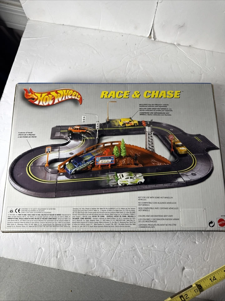 Hot Wheels Race And Track Set, 2003, With Cobra Car - Image 4 of 4