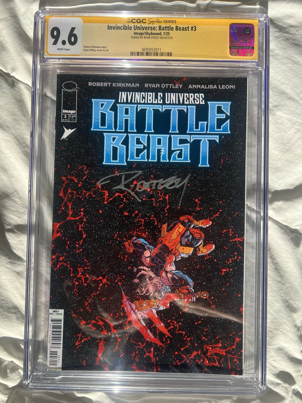 Invincible Universe Battle Beast #3 | Cover A Ryan Ottley | CGC SS 9.6