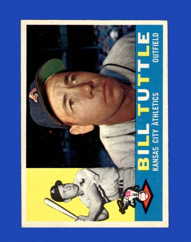 1960 Topps Set-Break #367 Bill Tuttle EX-EXMINT *GMCARDS*