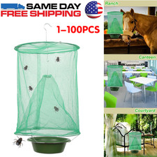 The Ranch Fly Trap Outdoor Fly Trap Killer Bug Net Cage Perfect for Horses Lot
