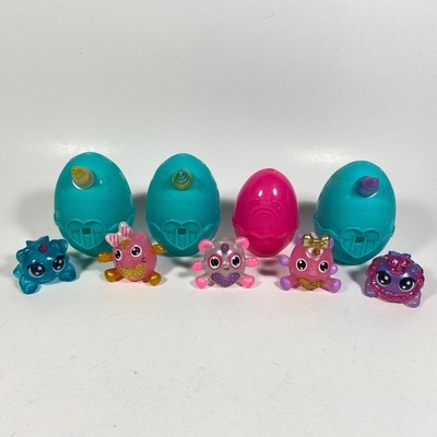 1.25  Zuru Mini Rainbocorns Lot Of 5 With 4 Egg Capsules