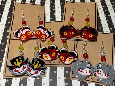 Made to Order - Helluva Boss - Fish Hook Earrings