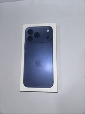 iPhone 17 Pro Max Empty Retail Box only no Cable included Blue