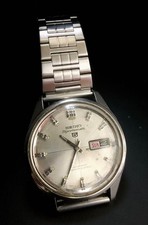 SEIKO Sportsmatic 5 Automatic 21 Jewels Silver Dial Watch From Japan