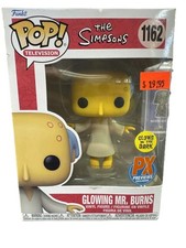 Funko Pop! Vinyl: The Simpsons - Glowing Mr. Burns (Glows in the Dark) - Diamond