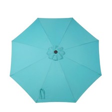 9ft Patio Umbrella Replacement Canopy 8 Ribs UV Protection Outdoor-Canopy Only