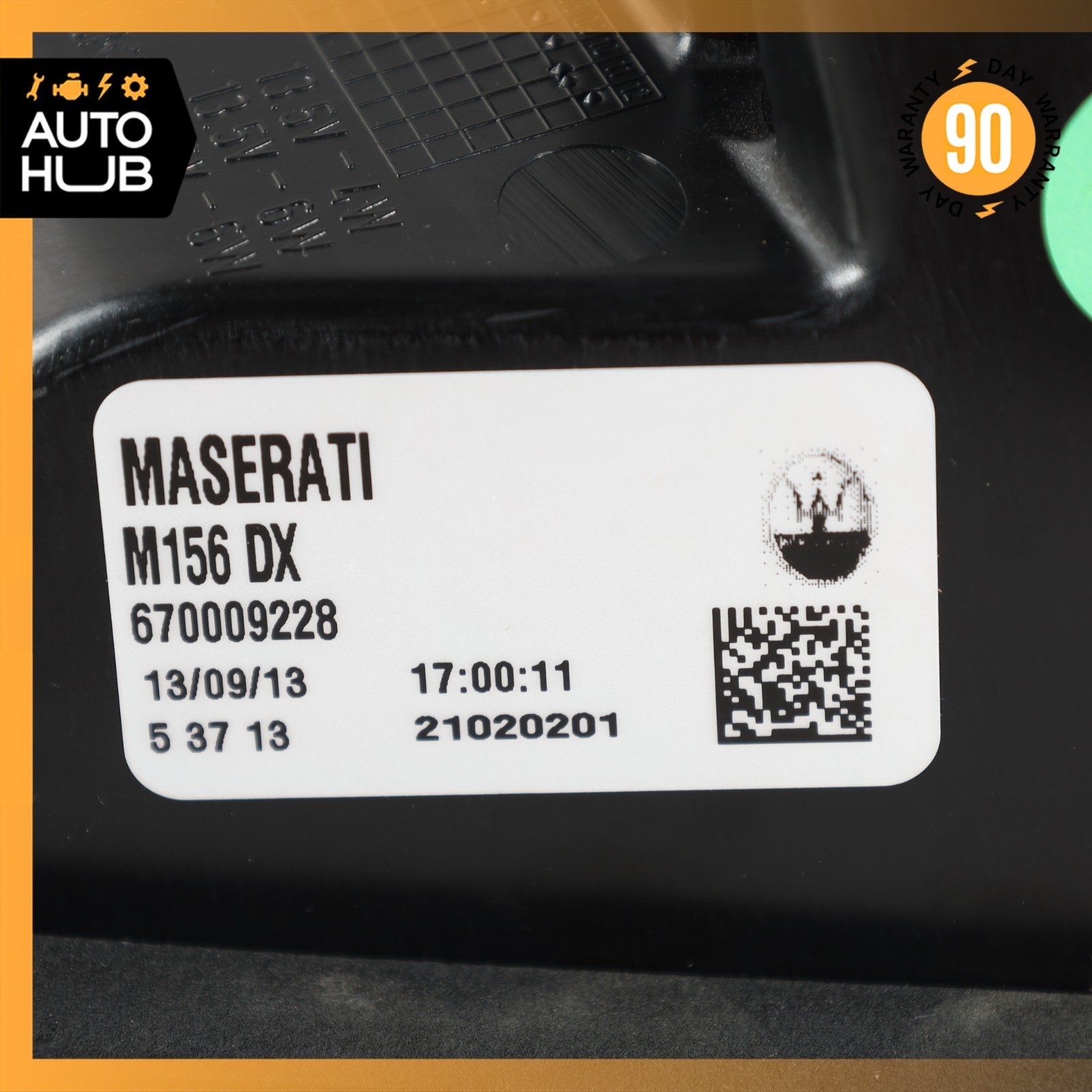 14-20 Maserati Quattroporte GTS M156 Right Side Inner Tail Light Lamp OEM 56k