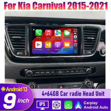 9'' Wireless Carplay Android Auto Car Radio Head Unit For Kia Carnival 2015-2021