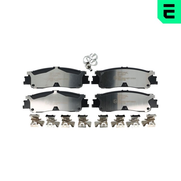 Bremsbelagsatz, Scheibenbremse Optimal BP-13047-image