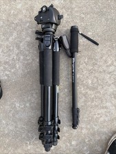 PROMASTER SystemPro 2n Professional Tripod Manfrotto 3130 Head TG-MP6710Monopod