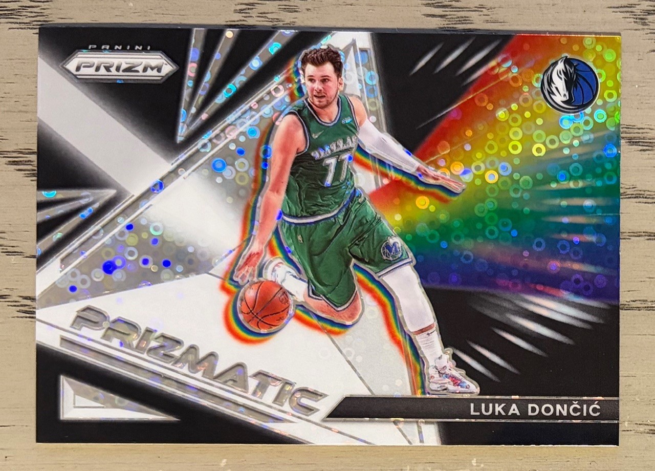 2021-22 Panini Prizm LUKA DONCIC Prizmatic Fast Break Prizm