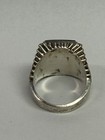 Sterling Silver And Black Onyx Mens / women Ring Size 9.5 — photo 2