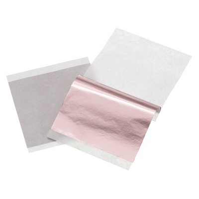 200pcs Candy Sheets 3.5''x3.5'' for Light Rose Gold Chocolate Bars