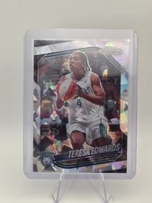 2025 Panini Prizm WNBA Teresa Edwards #126 Ice Prizm Parallel Lynx Legend HOF