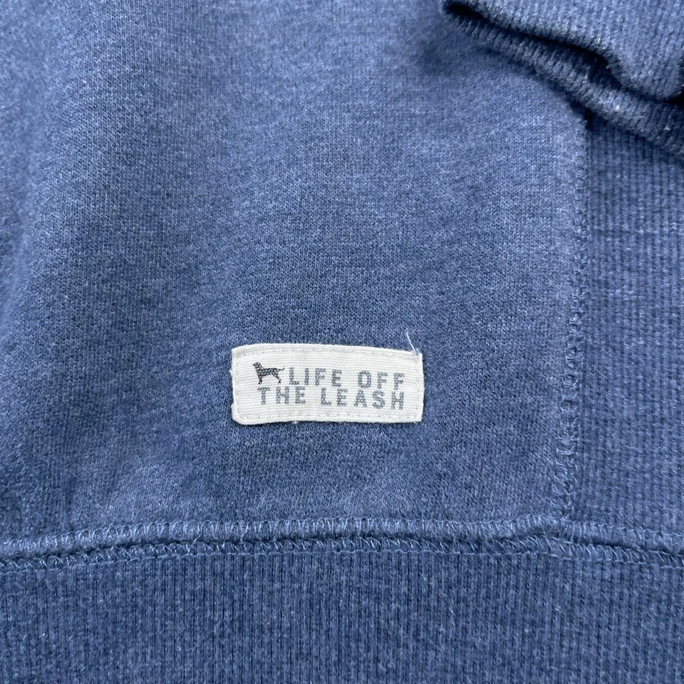 The Black Dog Sweatshirt Womens Medium Blue Crewneck Pullover Nautical Logo - Image 3 of 4