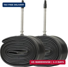 2PCS Road Bike Inner Tube 700x23-25c 700x28-32c, 80mm Presta Valve Butyl Rubbe