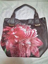 Elliott lucca leather bag/Painted Rose