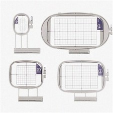 4-in-1 Embroidery Hoop Set for Sewing Machines