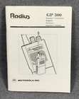 MOTOROLA RADIUS GP300 Przenośne radia Instrukcja obsługi Mobile GP 300