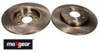 2X Bremsscheibe Maxgear 19-0816 2 Bremsscheiben Hinterachse Hinten