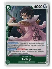 Tashigi OP14-029 Prices | One Piece Japanese Azure Sea's Seven