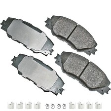 Akebono OEM Front & Rear Ceramic Brake Pads Kit For 2009-2010 Pontiac Vibe