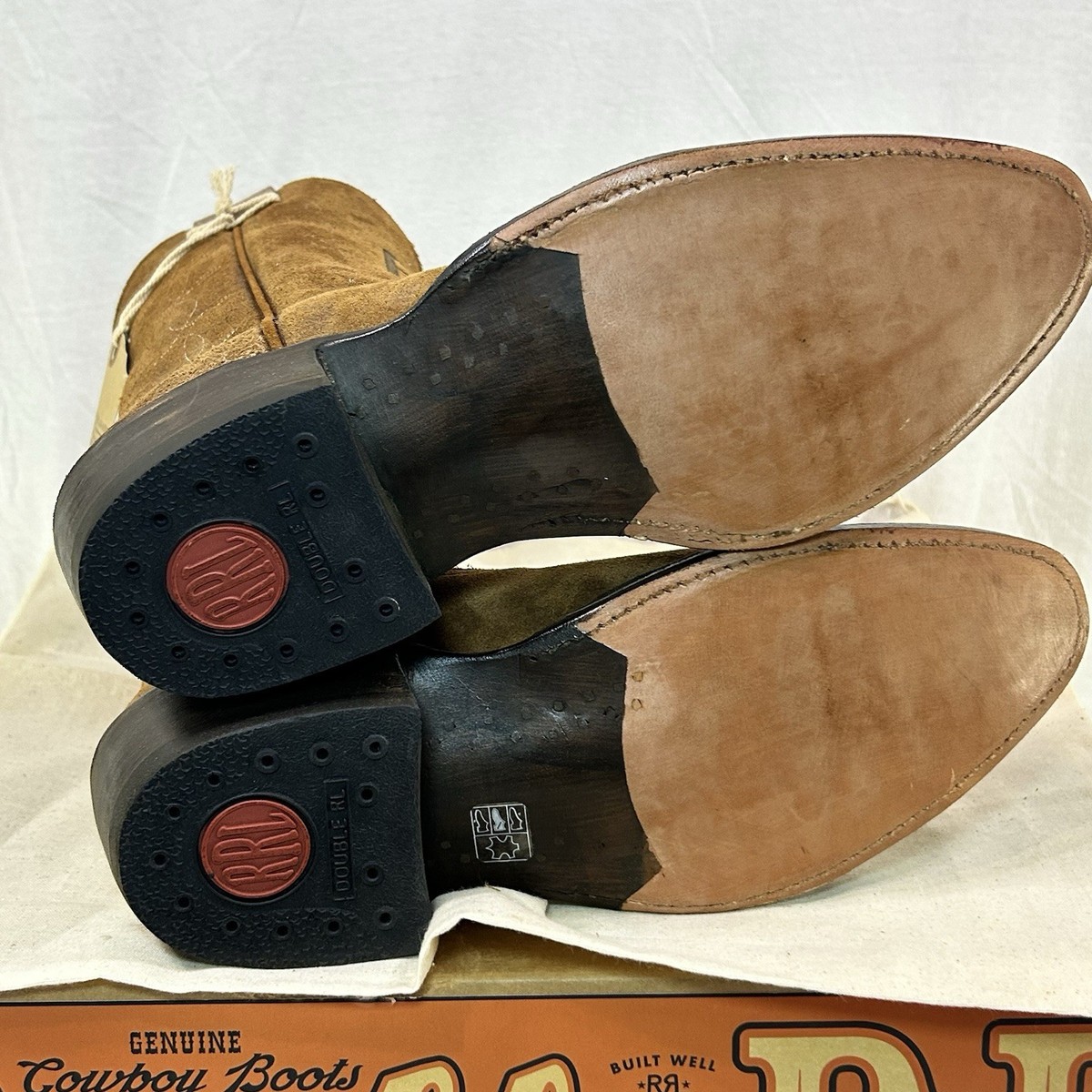 Ralph Lauren Double RL RRL Plainview Western Cowboy Boots 