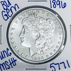 1896 BU UNCIRCULATED MORGAN SILVER DOLLAR AUTHENTIC U.S. MINT FREE SHIPPING 5771
