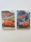 Nintendo Wii Cars and Cars 2 with Cases and Manuels Tested and Working