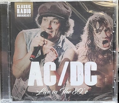 AC/DC - Live in the '80s CD SEALED broadcast