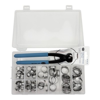 Oetiker 18500060 StepLess 1-Ear Clamp Kit Stainless Steel w/ Pliers | Main ST Co