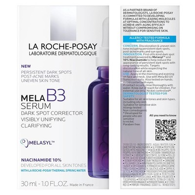 La Roche-Posay Mela B3 Deep-penetrating Anti-Dark Spot Correcting Serum 30ml 1oz