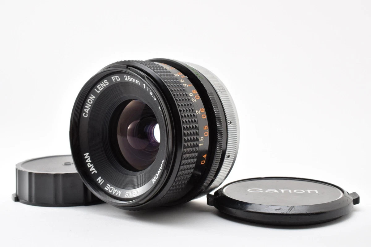 Canon FD f/3.5 Camera Lenses 28mm Focal for sale | eBay
