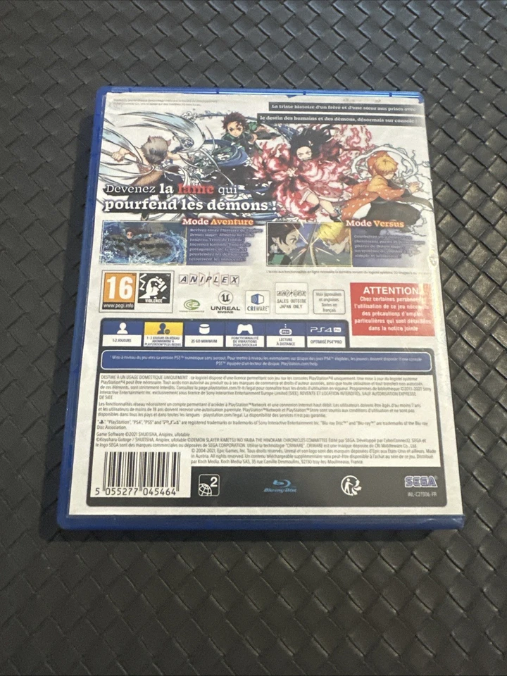 Demon Slayer Kimetsu no Yaiba The Hinokami Chronicles Playstation 4 PS4 UK TTBE, photo 4 sur 4