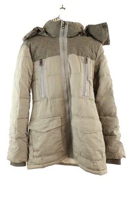 SUPERDRY Camp Everest Grey Padded Parka Jacke Gr.XS Herren Freizeit 024127