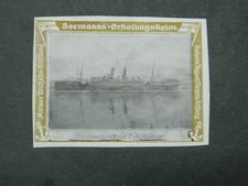 Vignette Seemanns Erholungsheim bateau à vapeur Lloyd Prinz Eitel Friedrich