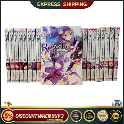 Re-Zero Starting Life In Another World Light Novel English (Vol.1-26) Full Set