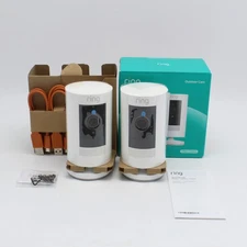Ring Outdoor Cam 2-Pack Surveillance Camera In White B0CCJZLC5N
