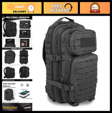Tactical Military Backpack 35L Molle System Water Resistant Assault Pack Rucksac