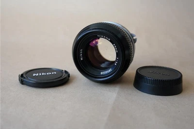 Nikon F 50mm Focal Camera Lenses for sale | eBay