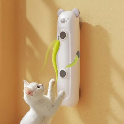 Feline Whack-a-Rodent Spielzeug simuliert Beutebewegung Smart Sensor Katzenspielzeug