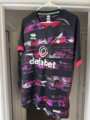 Errea Men s Large Norwich City FC 20/21 Third Jersey Kit Used