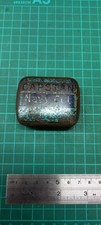 ANTIQUE WW1 CAPSTAN NAVY CUT ADVERTISING TIN WITH STRIKER ON BASE / SIDE HOLES 