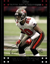 Ronde Barber 2007 Topps #243 Buccaneers NFL READ FREE SHIPPING AutographDen
