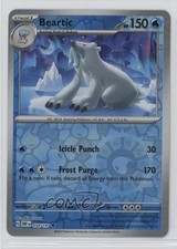 Beartic Reverse Foil Pokemon Scarlet & Violet: Obsidian Flames OBF #054