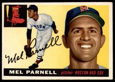 1955 Topps #140 Mel Parnell Excellent+ Red Sox                   ID:190406