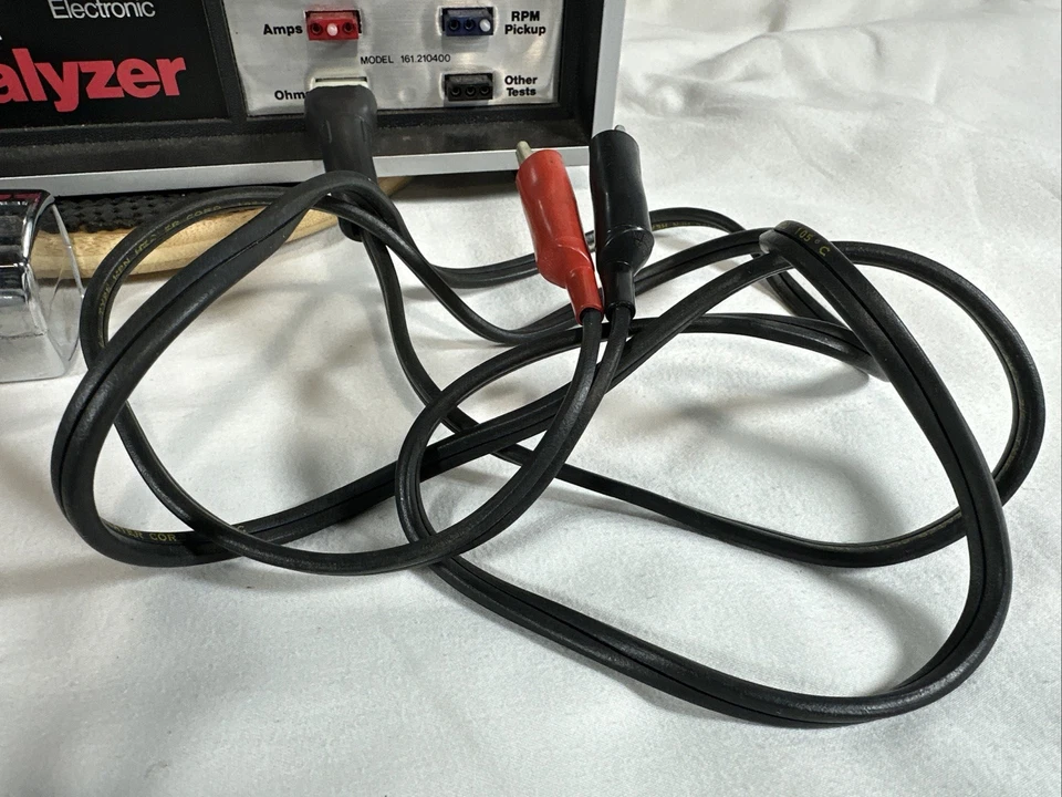 Analizador de motor Craftsman con empuñadura de pistola luz de sincronización cromada y cable accesorio Foto 2 de 4