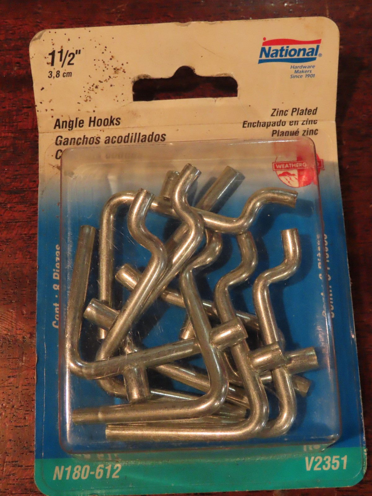 Peg Board Hooks Mixed Lot of 32 for 1/8" pegboard ~ National, Everbilt