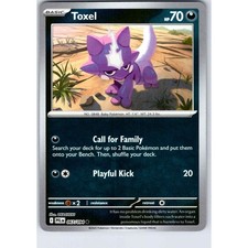 Toxel 67/94 Phantasmal Flames Pokemon Card Reverse Holo NM TCG singles Near Mint